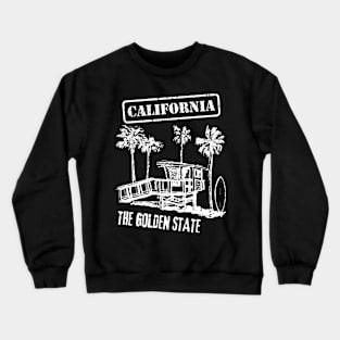 California The Golden State Crewneck Sweatshirt